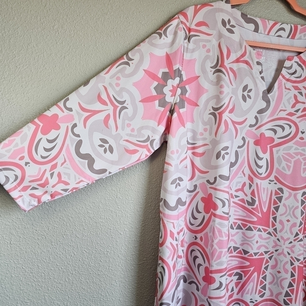 Lightbare Women's UPF 50+ 3/4 Sleeve Dress womens plus size 3x - Picture 11 of 13
